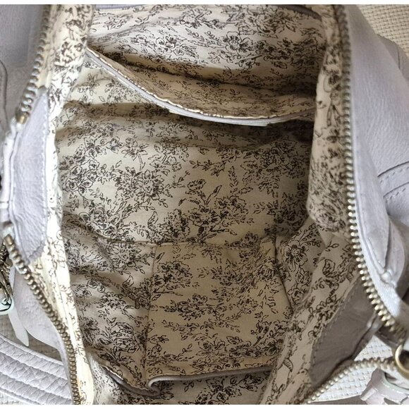 HOBO International Pebbled Soft Leather Neutral Taupe Shoulder Bag Purse MINT - Picture 7 of 8